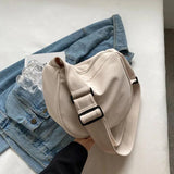 Women's Soft Fabric Shoulder Messenger Side Bag Large Capacity Female Handbags