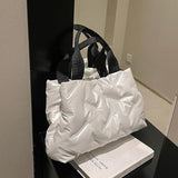 Women's Portable Underarm Bag Oxford Fabric Shoulder Bag