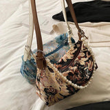 Small PU Leather Underarm Bag for Women Totes Shoulder Bag