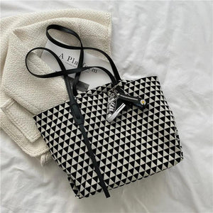 Large Women's Shoulder Bag Top Shopper Bag High Female Travel Bags B162