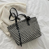 Large Women's Shoulder Bag Top Shopper Bag High Female Travel Bags B162