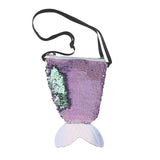 Sequins Fish Tail Mermaid Wallet Pouch Women Shoulder Bag