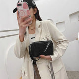 Soft Leather Lady Crossbody/Shoulder Dual-use Bags Chain Bags B246