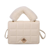 Classic Comfort Plush Ladies Handbags High Shoulder Crossbody Bags