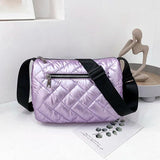 Winter Shoulder Bag Space Pad Nylon Crossbody