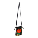 Knitted Flowers Cell Phone Bag Japan Korea Mini Wool Bag