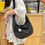 Light Nylon Shoulder Small Hobo Female Bags Women Totes Travel
