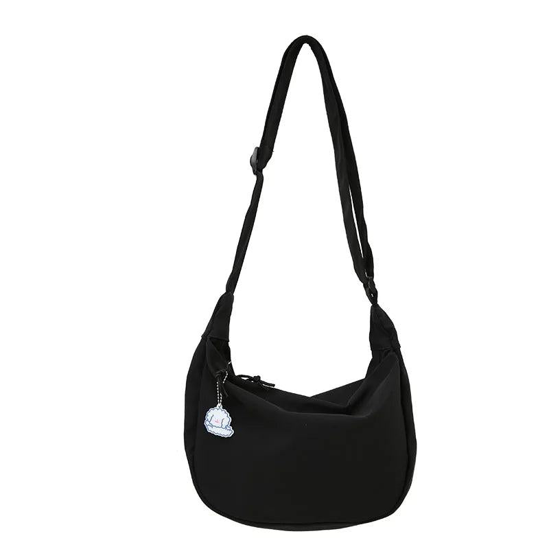 Light Nylon Shoulder Small Hobo Female Bags Women Totes Travel