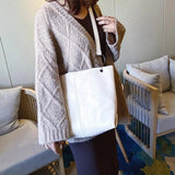 PU Leather Women Tote Bag Classic Shoulder Bag for Women Top Handle Bag