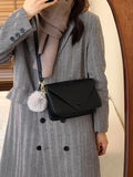Women's Crossbody Bag Texture Pu Leather Single Shoulder Bags
