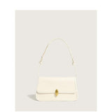 Textured Women's PU Leather Underarm Bag for Shopping