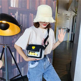 Female Canvas Bag Wild Messenger Bag Student Out Bag Girl Shoulder Bag