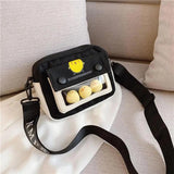 Female Canvas Bag Wild Messenger Bag Student Out Bag Girl Shoulder Bag