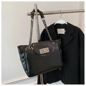 Large Capacity Women Shoulder Bags High-Grade Retro Tote Bag