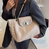 Large Capacity Women Shoulder Bags High-Grade Retro Tote Bag