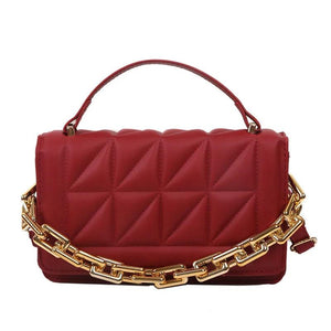 Women Chain Handbag Adjustable Shoulder Strap Satchels
