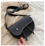 Mini Saddle Bag Women's Crossbody Messenger Bag