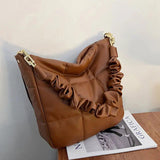 Diamond Lattice Shoulder Bag Vintage Crossbody Bag
