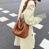 Diamond Lattice Shoulder Bag Vintage Crossbody Bag