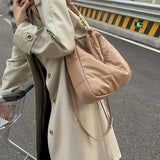 Diamond Lattice Shoulder Bag Vintage Crossbody Bag
