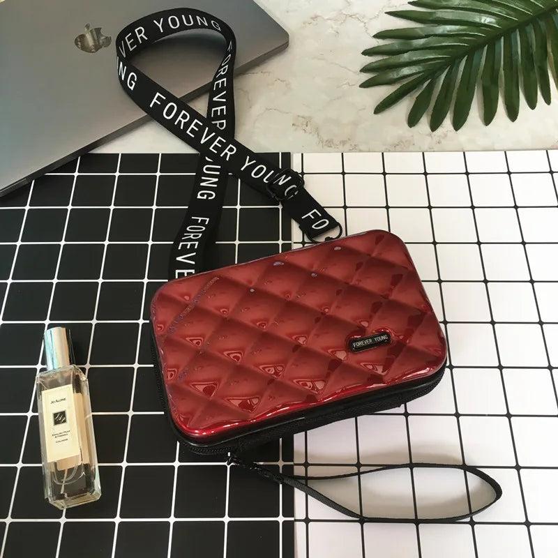 Women Crossbody Bag Wide Shoulder Strap Satchel Female Clutch