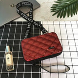 Women Crossbody Bag Wide Shoulder Strap Satchel Female Clutch