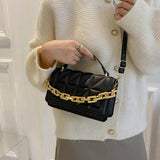Quilted Woman Bag Chain Shoulder Purses