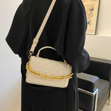 Quilted Woman Bag Chain Shoulder Purses