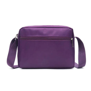 Casual Solid Women Bag Shoulder Bag Nylon Cloth Lady Messenger Bag