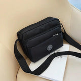 Casual Solid Women Bag Shoulder Bag Nylon Cloth Lady Messenger Bag
