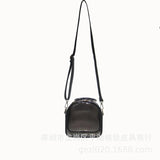 Transparent Laser Messenger Bag PVC Jelly Crossbody Lipstick Bag for Women