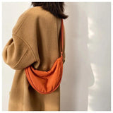 Nylon Crossbody Bag for Women Large Capacity Tote Lady Travel Shopper Bag
