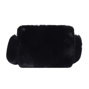 Soft Fur Women Large Capacity Purse Lady Sac Winter Handbag