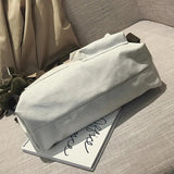 Canvas Ladies Handbag Shoulder Bag Version Buckle Ladies Crossbody Bag