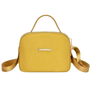 Canvas Small Square Shoulder Messenger Bag for Women