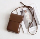 Summer Women's Messenger Bag Solid Pu Hard Shell Vertical Single Shoulder Crossb