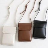 Summer Women's Messenger Bag Solid Pu Hard Shell Vertical Single Shoulder Crossb