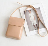 Summer Women's Messenger Bag Solid Pu Hard Shell Vertical Single Shoulder Crossb