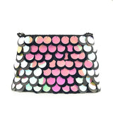 Sequined Clutch Purse Beaded Chains Shoulder Bag