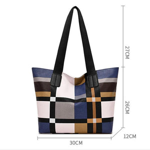 Designer Handbags Women PU Leather Top-Handle High Capacity Female