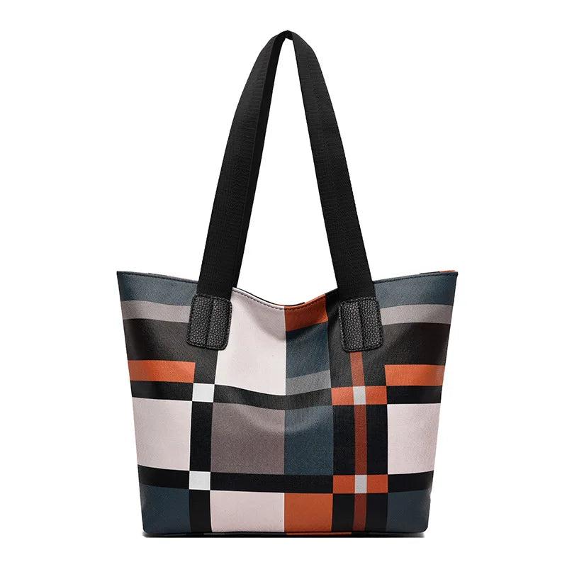Designer Handbags Women PU Leather Top-Handle High Capacity Female