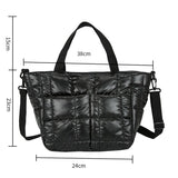 Space Cotton Pad Shoulder Bags Nylon Tote Bag Crossbody Bag