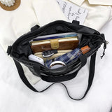 Space Cotton Pad Shoulder Bags Nylon Tote Bag Crossbody Bag