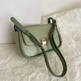 Summer Crossbody Bag Lock Shoulder Handbag Casual Purse