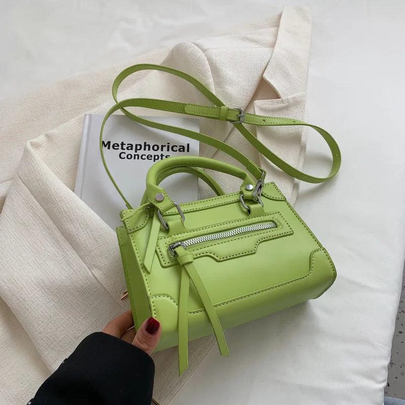 Vintage Clutch Small Handbag Ladies Shoulder Bags PU Leather Crossbody Bags