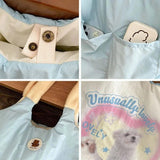 Soft Puppy Print Hand Bag Plush Shoulder Bag