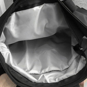 Nylon Women Tote Bag Large Capacity Shoulder Bag Multifunction Bookbag