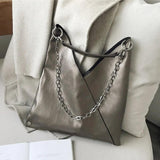 Women Handbag Large Capacity Shoulder Bag Chains Crossbody Bag Tote Bag