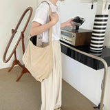Corduroy Hobo Tote Bag for Women Casual Crossbody Shoulder Bag