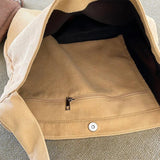 Corduroy Hobo Tote Bag for Women Casual Crossbody Shoulder Bag